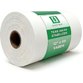 HBI Tear Away Embroidery Stabilizer Roll, 1.8 oz Medium, 12 in x 50 yd in Kuwait