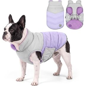 cyeollo Dog Winter Coat Waterproof Dog Puffer Jackets for Small Dogs in Kuwait