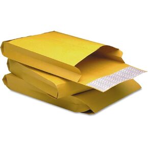 Quality Park Expansion Envelopes, Redi-Strip, Brown Kraft, 9 x 12 x 2, 25 per Pack, (93334) in Saudi Arabia