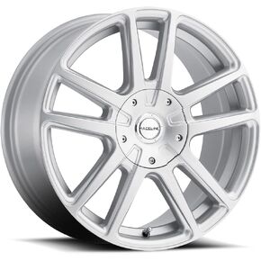 عجلات Raceline 145M Encore Wheel باللون الأسود مع تشطيب آلي مقاس 17X7.5 بوصة 5X110/5X115 نمط مسمار + إزاحة 40 مم/(5.82 بوصة B/S) عجلات سيارة ركاب من الألومنيوم ذات 10 قضبان، إطارات سيارة سوداء بديلة كاملة الحجم in Kuwait