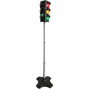 Children Traffic Activity Toy with Freestanding Black Housing and Light Functions for Pedestrian Training Suitable for Indoor Recreation, 72CM in Saudi Arabia