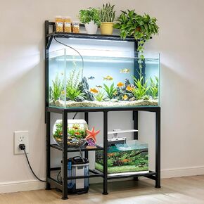 40 Gallon Fish Tank Stand with Power Outlet,Adjustable Shelf in Kuwait