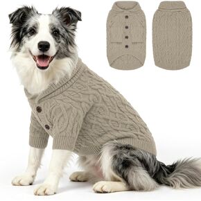 YUDODO Dog Sweater for Small Dogs Winter Warm Pet Knit Pullover Clothes in Saudi Arabia