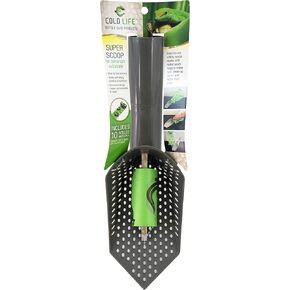 Cold Life Super Scoop Sifter Terrarium Bedding Substrate and Small Pet Cage Cleaner Shovel with 10 ct Poop Bags in Kuwait