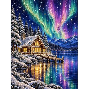 Pearl Art Kits for Adults, Christmas Pearl Diamond Painting for Beginners in Kuwait