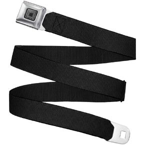 Buckle-Down unisex child Buckle-down Seatbelt Black Kids Belt, Black, 1.0 Wide - Fits Pant Size 20-36 US in Saudi Arabia