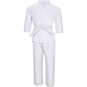 Lightweight Karate Gi Kids Men Women For Training, martial arts clothing gear Karate Outfit With Free White Belt in Saudi Arabia