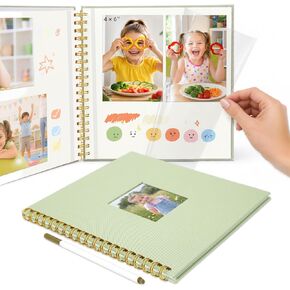 10x10 Spiral Self Adhesive Photo Album 20 Pages Beige in Saudi Arabia