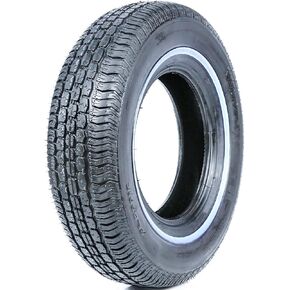 إطار شعاعي تورنيل كلاسيك لجميع المواسم - 155/80R13 155/80/13 155/80-13 نطاق تحميل 79S SL 4-Ply WSW جدار جانبي أبيض in Kuwait