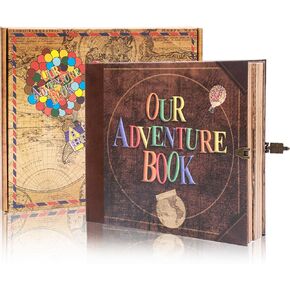 Adventure Book Photo Album 13x11.5 Self Adhesive Scrapbook in Kuwait