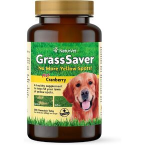 NaturVet GrassSaver Supplement for Dogs - 500 Tablets in Kuwait