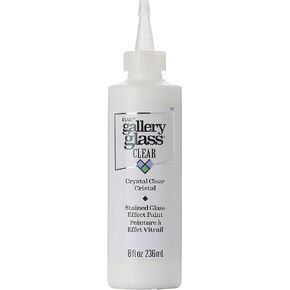 Gallery Glass Crystal Clear Stained Glass Paint, 8 fl oz - Perfect for DIY Arts and Crafts Projects, 19699 in Kuwait