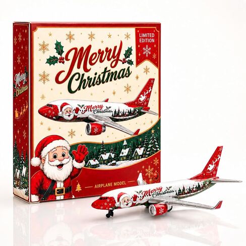 AVIAMUSE Airplane Model, Christmas Limited Edition Model Aircraft in Kuwait