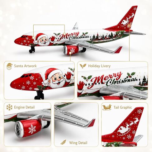 AVIAMUSE Airplane Model, Christmas Limited Edition Model Aircraft in Kuwait