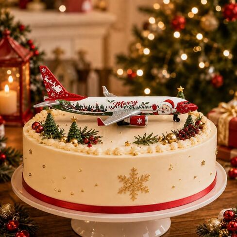 AVIAMUSE Airplane Model, Christmas Limited Edition Model Aircraft in Kuwait