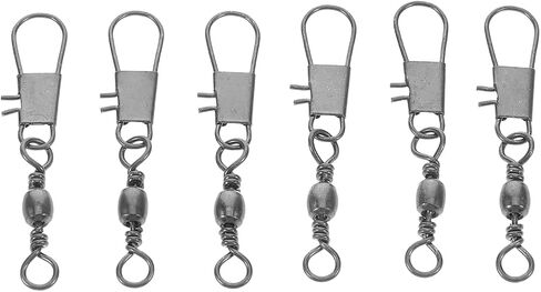 Kisangel 6Pcs Metal Hook for Kite Spool Replacement Enhanced Stability Kite Axle Bearing Connection Lightweight Snap Hook Accessories for Better Control and Versatile Use in Kuwait
