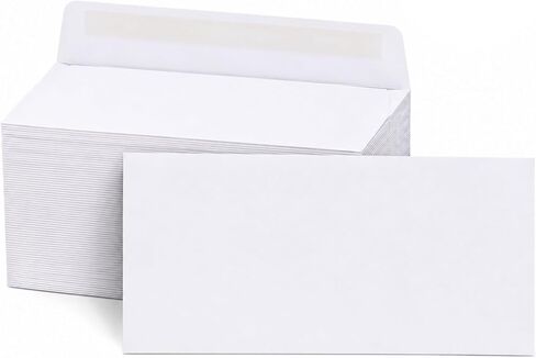 100-Pack 6x9 Booklet Envelopes with Gummed Closure, 24lb White Wove Paper for Multi-Page Documents, Direct Mail Campaigns, and Professional Use. Stock Up and Save! (100) in Kuwait