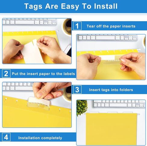 30 Pack Hanging File Folders Letter Size, Colored A4 Hanging Folders with 1/5-Cut Adjustable Tab, Extra Capacity Hanging File Folders, 1 Inch Expansion, Perfect Office, Home, Classroom Supplies in Kuwait