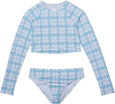 Roxy Girls' Vacation Memories قصير الأكمام من Rashguard in Kuwait
