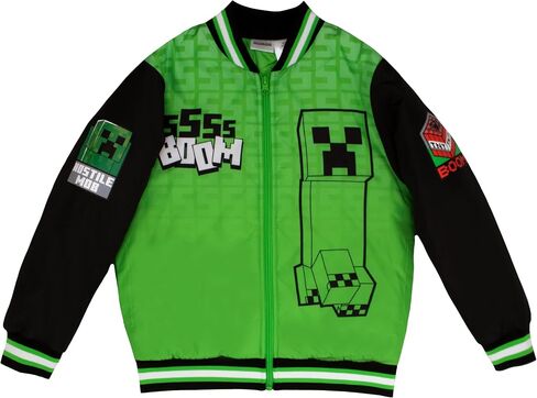 Minecraft Bomber Jacket for Boys, Boys Bomber Jacket in Kuwait