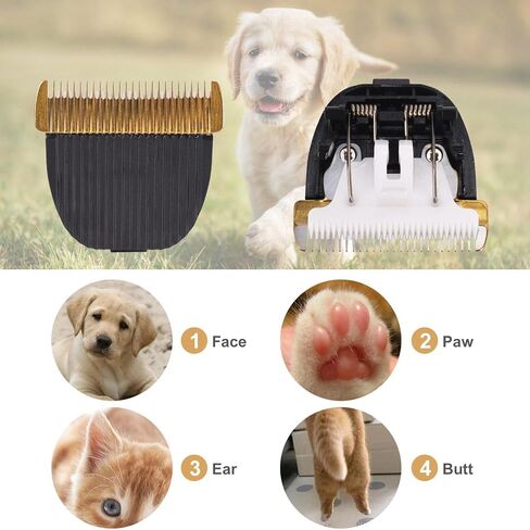 Grooming Ceramic Cutter Blade 40Mm 24 Teeth for Animal Clipper Trimmer in Kuwait