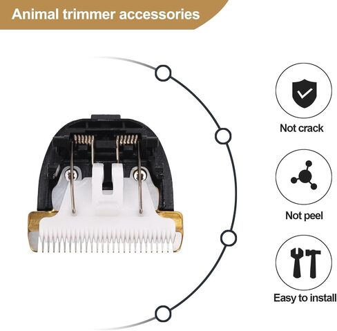 Grooming Ceramic Cutter Blade 40Mm 24 Teeth for Animal Clipper Trimmer in Kuwait