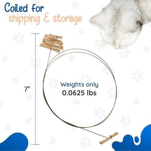 Cat Dancer Interactive Cat Toy - Fun and Fitness for Your Furry Friend - Engaging Paper Roll Attached with 30 Inches Flexible Spring Steel Wire for Playful Cats – 3 Pack in Saudi Arabia