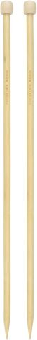 إبر الحياكة JubileeYarn Jumbo Bamboo - US 17 (12 مم) - طول 16 بوصة - زوج واحد in Kuwait