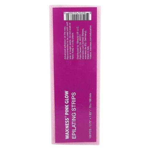 Waxness Pink Glow Extra Comfort Epilating Strips 2.75 x 7.83 inch in Saudi Arabia