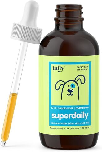 Taily SuperDaily 12-in-1 Liquid Multivitamin for Dogs & Cats in Kuwait