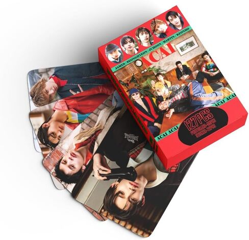 CORTIS ACAI Era Photocard & Sticker Set - 127PCS (55PCS Lomo Cards + 72PCS Stickers) Merchandise for CORTIS Fans in Saudi Arabia