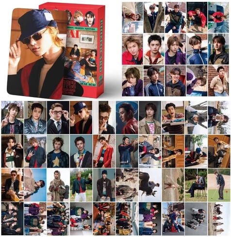 CORTIS ACAI Era Photocard & Sticker Set - 127PCS (55PCS Lomo Cards + 72PCS Stickers) Merchandise for CORTIS Fans in Saudi Arabia