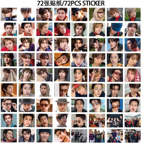 CORTIS ACAI Era Photocard & Sticker Set - 127PCS (55PCS Lomo Cards + 72PCS Stickers) Merchandise for CORTIS Fans in Saudi Arabia