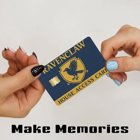 Wizard House Raven Access Card – Credit Card Skin Sticker Cover Decal Wrap 2-Pack – Fantasy School Crest Series in Kuwait