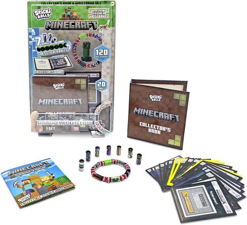 Sticki Rolls Minecraft Collectors Book in Kuwait