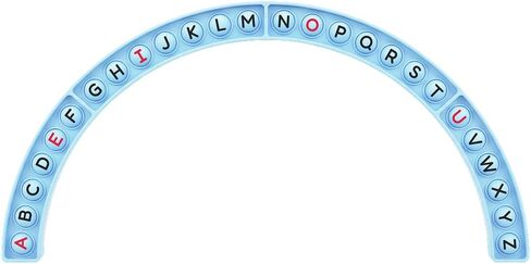 The Fidget Game Alphabet Arc, Sensory ABC Toy for Kids, Pre-K to Grade 1 in Saudi Arabia