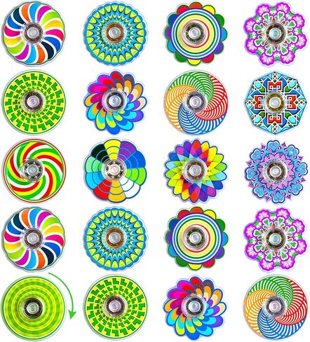 New Fidget Toys for Spinner Mini 24 Pack,Party Favors Supplies Goodie Bag Stuffers Gifts for Kids Teens Adults,Stress Relief Sensory Toys for Boys Girls Autisms,Treasure Box Toy Classroom Prizes in Kuwait