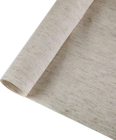Aida Cloth Big Size 18 Count, Light Oatmeal Cross Stitch Fabric, 59 inch by 36 inch (59 inch by 1 Yard) in Kuwait