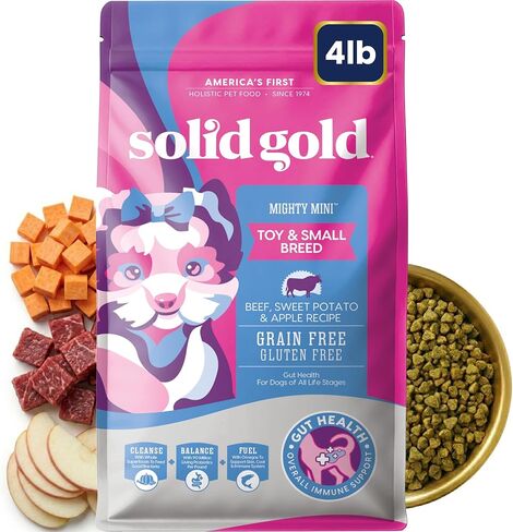 Solid Gold Lamb Dry Dog Food for Adult & Senior Dogs, Probiotics, 24LB in Saudi Arabia