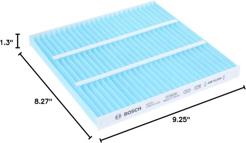 BOSCH 6033C HEPA Cabin Air Filter - Compatible With Select Dodge Dart, Pontiac Vibe, Toyota Tacoma in Kuwait