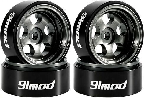 0.7 Beadlock Wheels Aluminum SCX30 Wheels for Axial 1/30 Crawler Upgrades in Saudi Arabia