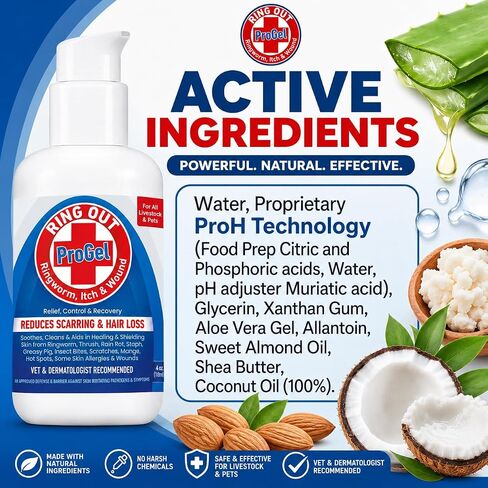 Ring Out ProGel Targeted Wound Care for Sheep, Goats, Cats, Dogs & Horses in Kuwait