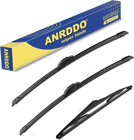 3 wipers Replacement For 2010 2011 2012 2013 2014 2015 Lexus RX350 RX450h, Windshield Wiper Blades Original Equipment Replacement - 26"+22"+16" (Set of 3) U/J HOOK in Kuwait