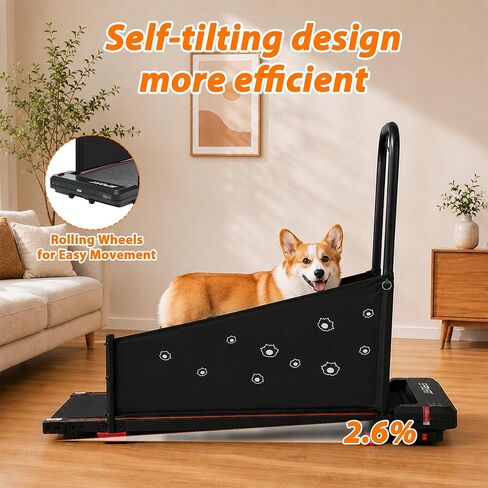 Dog Treadmill for Medium Small Dogs - 4 in 1 Pet Running Machine in Kuwait