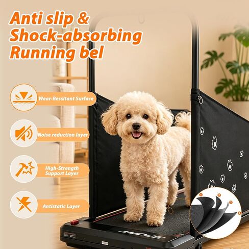 Dog Treadmill for Medium Small Dogs - 4 in 1 Pet Running Machine in Kuwait