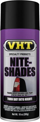 VHT SP999 Nite-Shades Lens Cover Tint Translucent Black Paint Can - 10 oz. in Kuwait