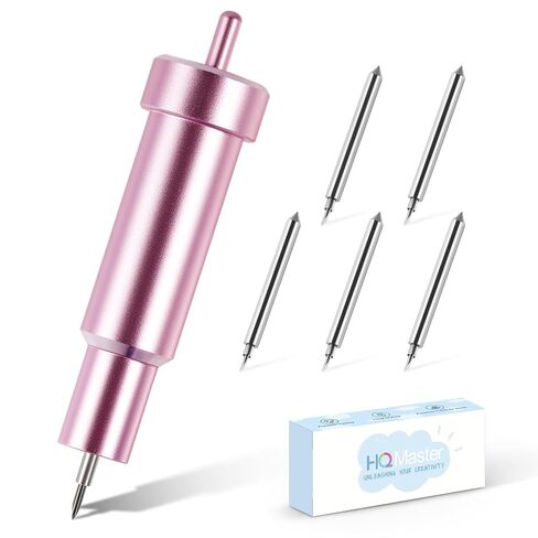 HQMaster Bonded-Fabric Blade and Holder Compatible with Explore 3/Air 2/Air/One/Maker 3/Maker Cutting Machine Replacement Blades for Polyester, Silk, Cotton, Denim, Felt, Linen in Saudi Arabia