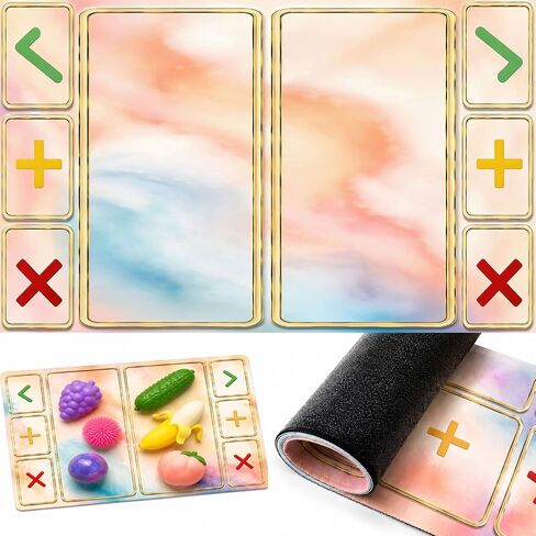 Fidget Trading Board, Neoprene Squishy Swap Mat, 16 x 18 Inch in Kuwait