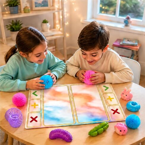 Fidget Trading Board, Neoprene Squishy Swap Mat, 16 x 18 Inch in Kuwait