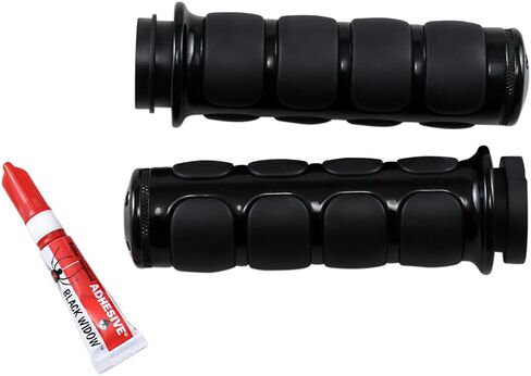 Kuryakyn 6227 Premium ISO Handlebar Grips for Electronic Throttle Control: 2014-19 Harley-Davidson Motorcycles, Chrome, 1 Pair in Kuwait